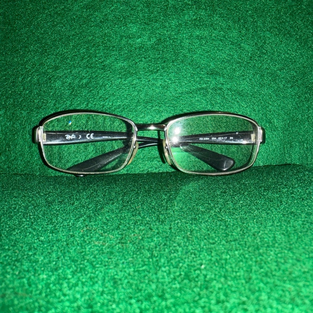Stylish Black and Silver Eyeglasses